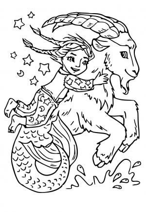 Free Printable Zodiac Coloring Pages Sheets And Pictures For Adults