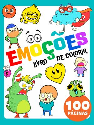 Livro de Colorir de Emoções para Bebês, Crianças, Idosos e Adultos Iniciantes