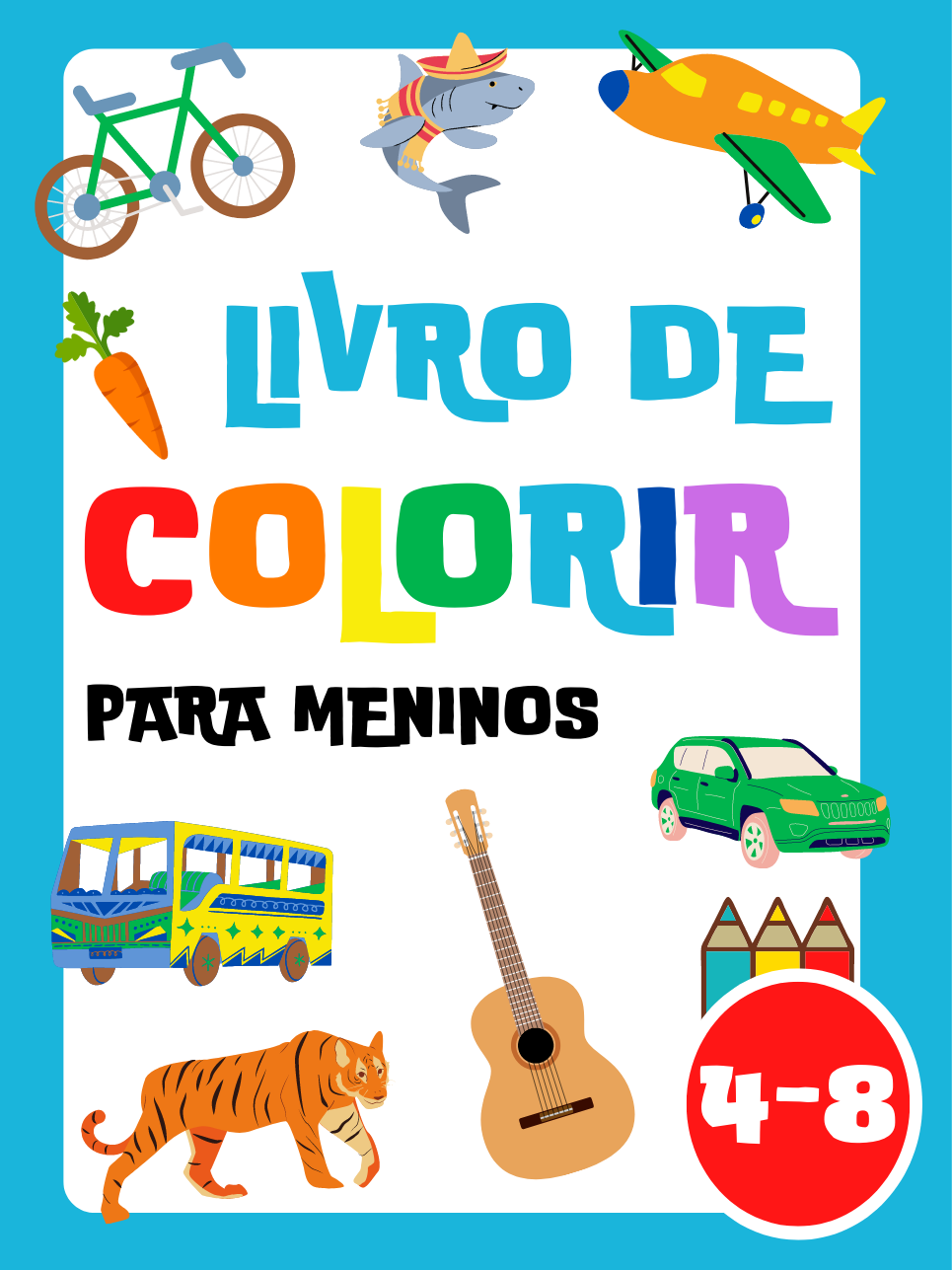 Livro de Colorir para Meninos
