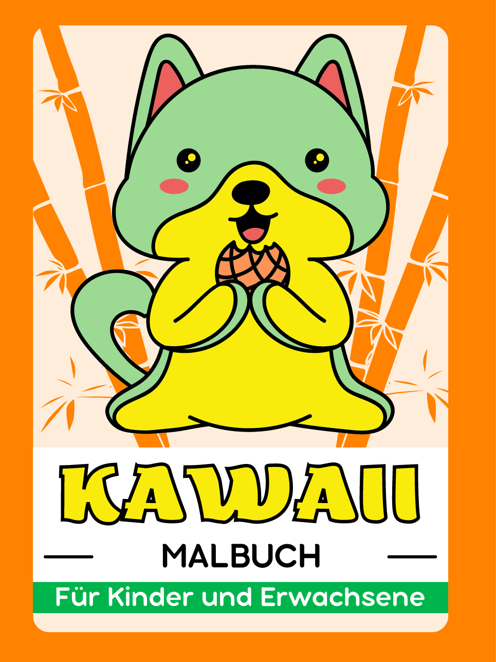 Kawaii Malbuch Für Kinder und Erwachsene