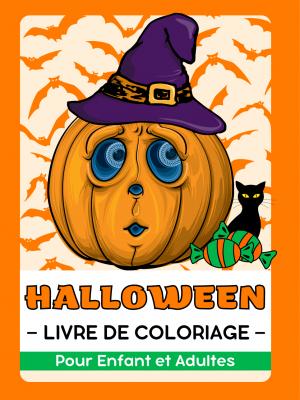 Halloween Livre de Coloriage Pour Enfant et Adultes