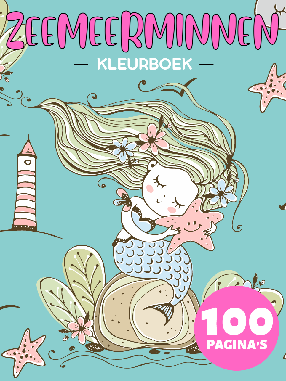 Zeemeerminnen Kleurboek voor Kinderen