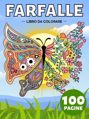 Farfalle Libro da Colorare Per Adulti