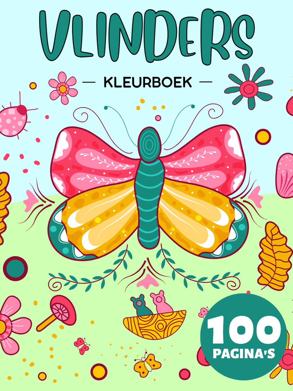 Vlinders Kleurboek voor Kinderen