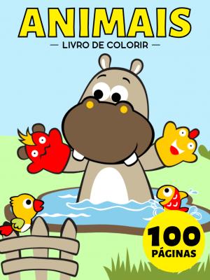 Meu Primeiro Animais Livro de Colorir para Bebês