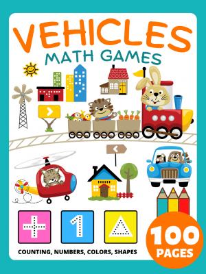 Preschool Math Games Vehicles Activity Book For Kids Ages 4-8