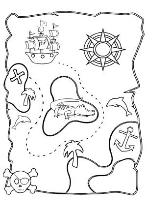 Mapa Pokladu