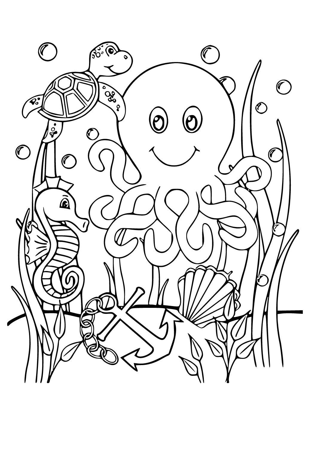 Cách Vẽ Con Cá Voi, Vẽ Tô Màu Con Cá Voi, Con Bạch Tuộc - How to Draw and  Color Octopus, Whale #223 - YouTube