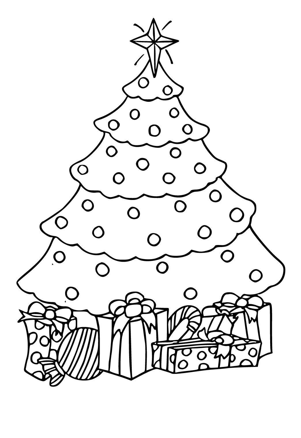Desenho e Imagem Árvore de Natal Camadas para Colorir e Imprimir Grátis para  Adultos e Crianças (Meninas e Meninos) 