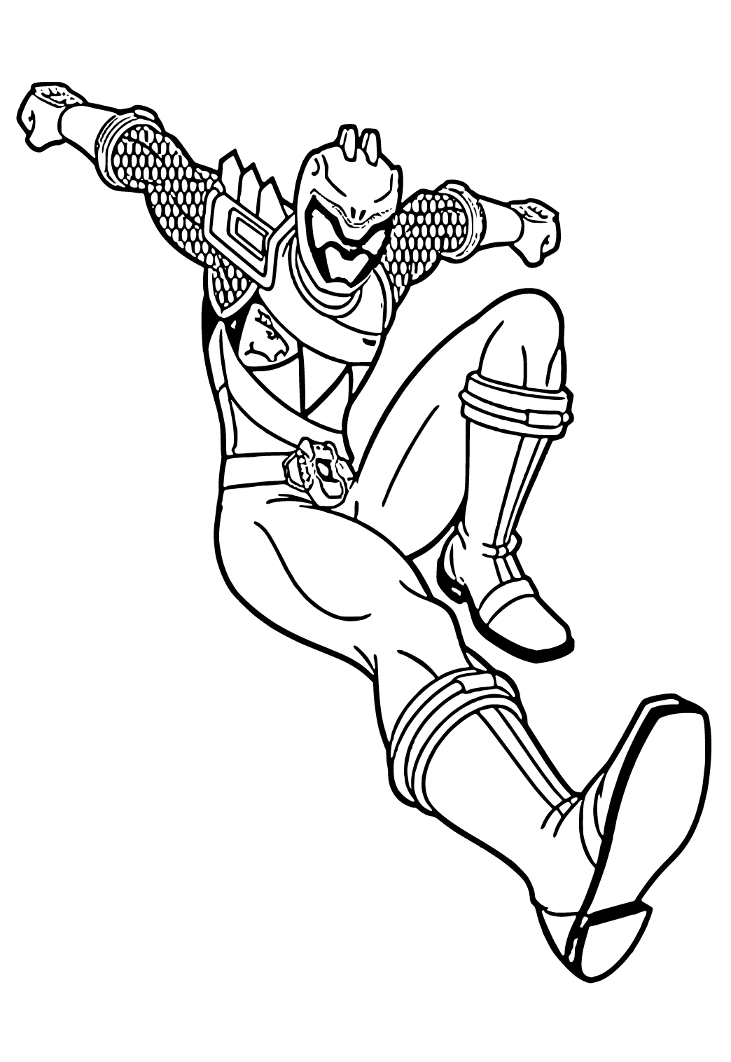 Dibujo e Imagen Power Rangers Saltar para Colorear y Imprimir Gratis para  Adultos, Niñas y Niños 
