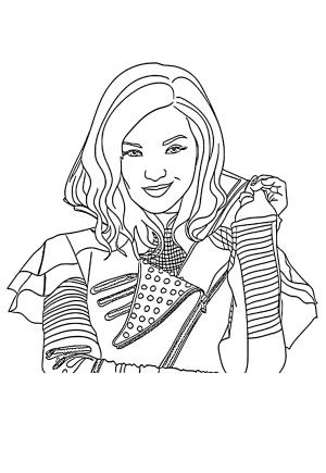 Free Printable Descendants Coloring Pages, Sheets and Pictures for ...