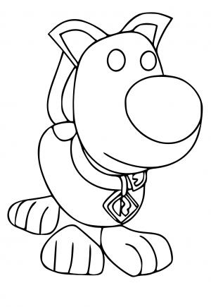 Free Printable Adopt Me Coloring Pages, Sheets and Pictures for Adults ...