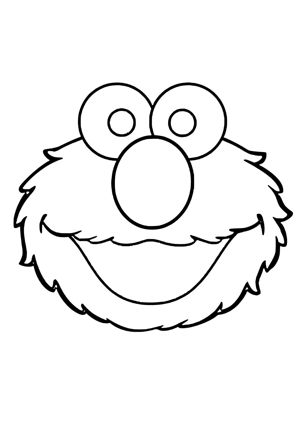 Printable Coloring Pages Elmo