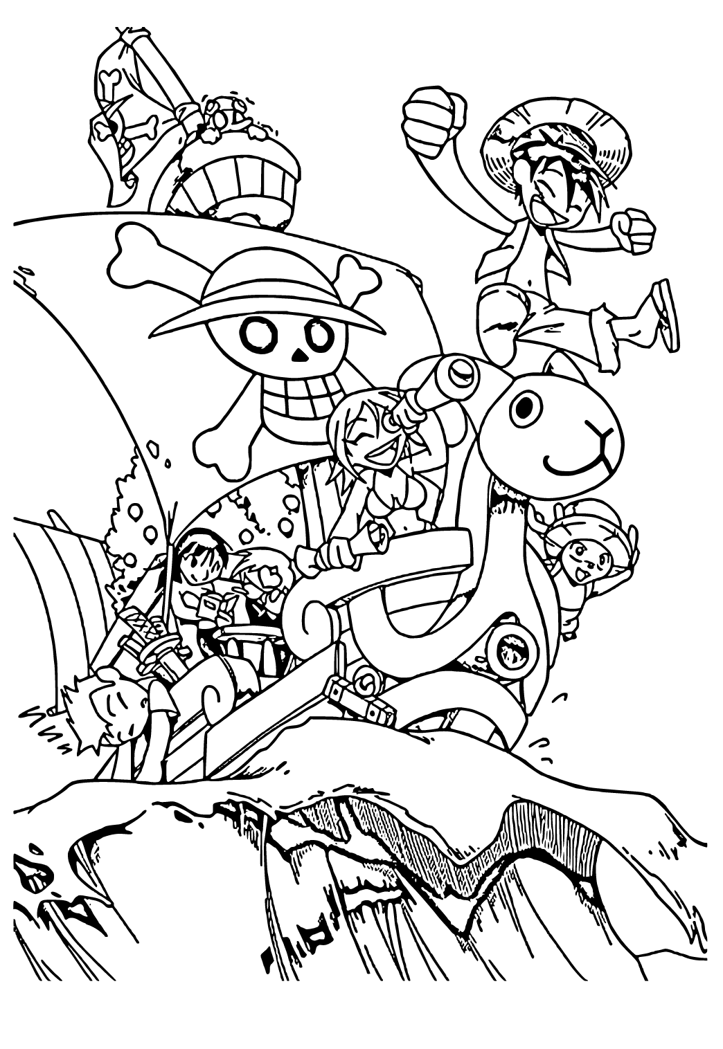 Gacha Life Boy Pirate Coloring Pages - Get Coloring Pages