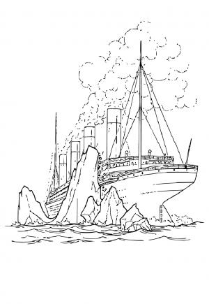 Free Printable Titanic Coloring Pages, Sheets and Pictures for Adults and  Kids (Girls and Boys) 