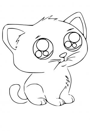 Kreslená Mačka