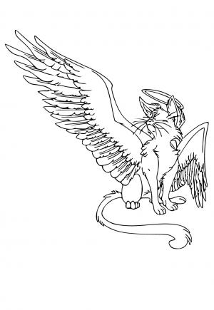 warrior cats in love coloring pages