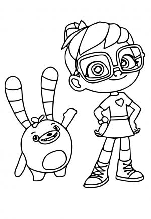 Free Printable Abby Hatcher Coloring Pages, Sheets and Pictures for ...