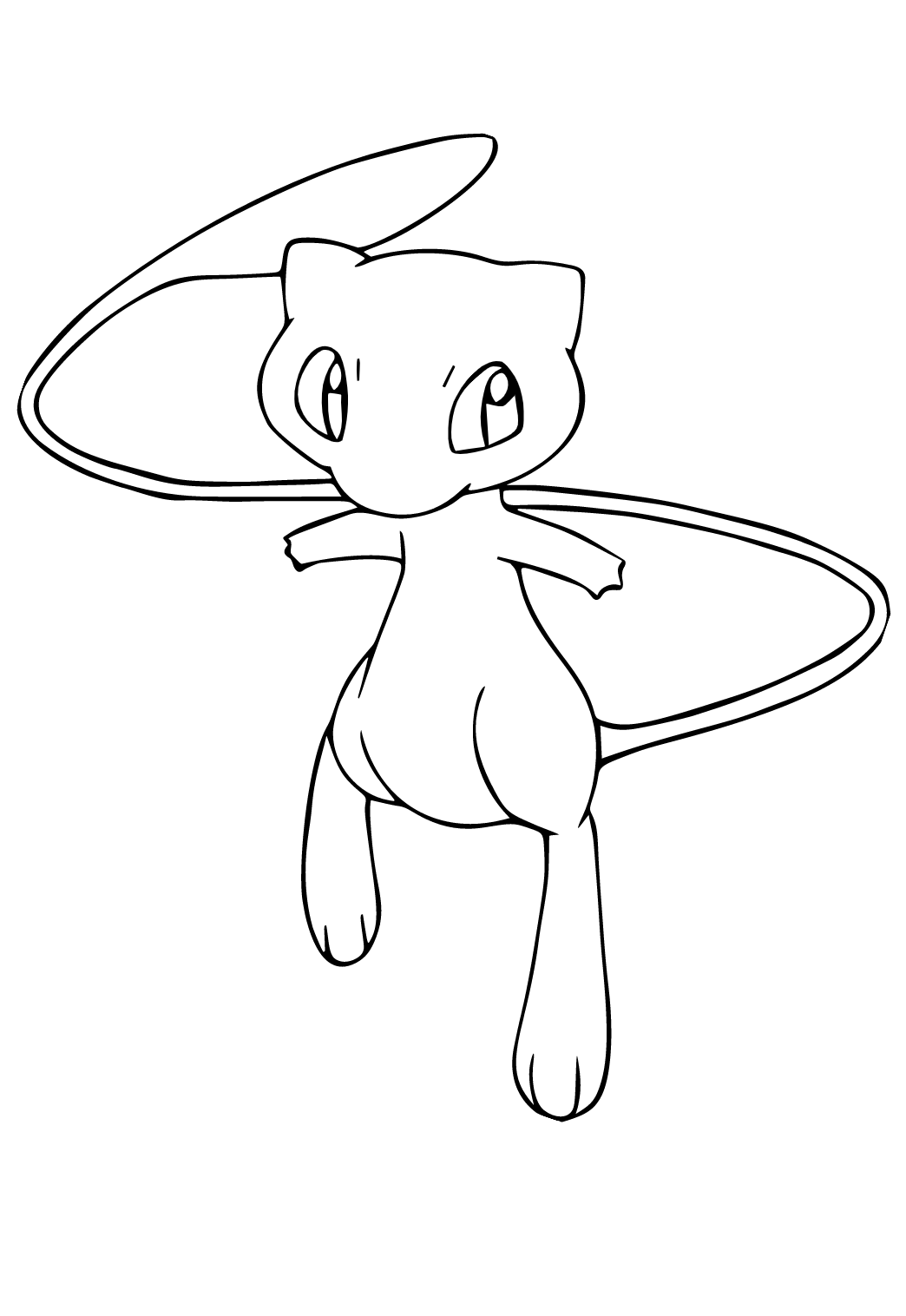 Aventuras com Pokémon Mew: Desenhos para Imprimir e Colorir