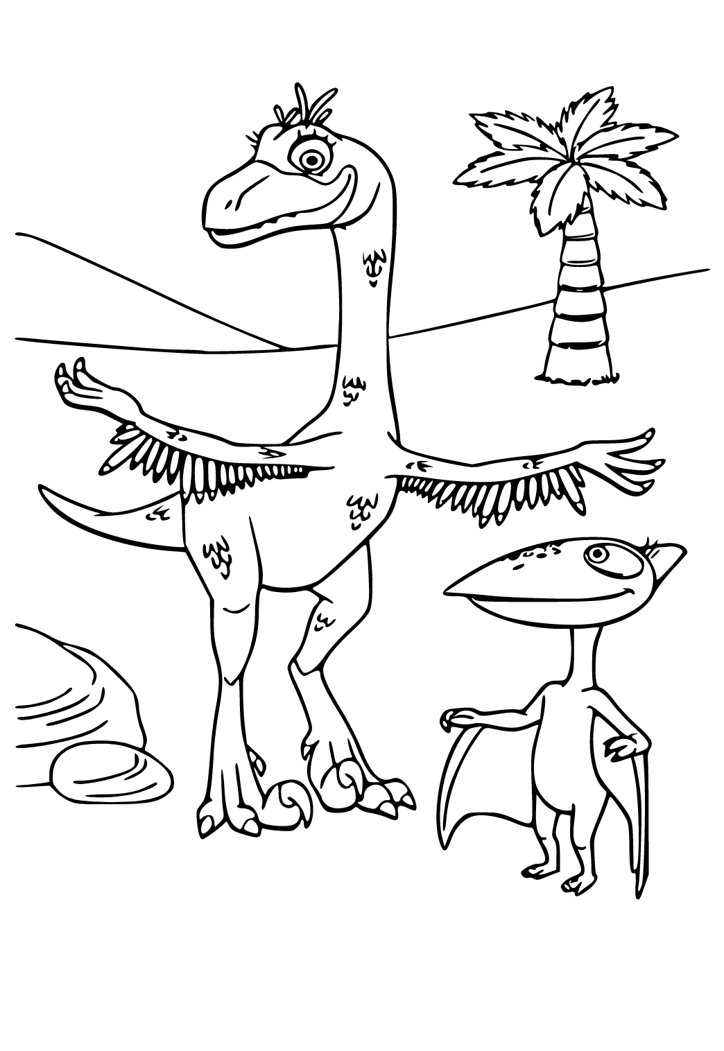 Dinosaurier-Zug