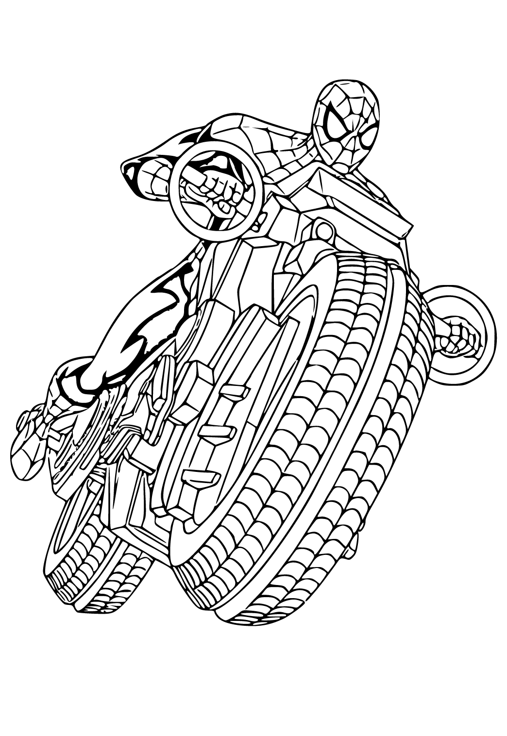 Desenhos para colorir de madagascar 2 : desenho do moto moto para colorir  