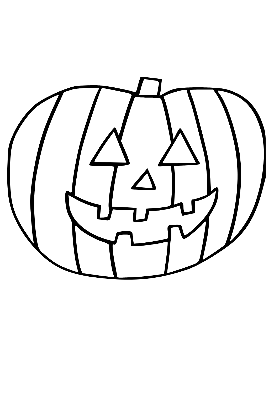 Dibujo e Imagen Calabazas Halloween para Colorear y Imprimir Gratis para  Adultos, Niñas y Niños 