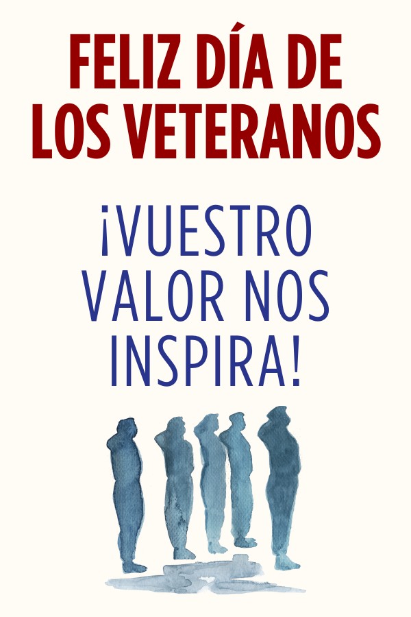 Día de los Veteranos: Feliz