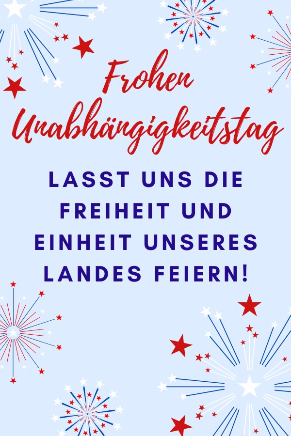 Unabhängigkeitstag: Fröhlich