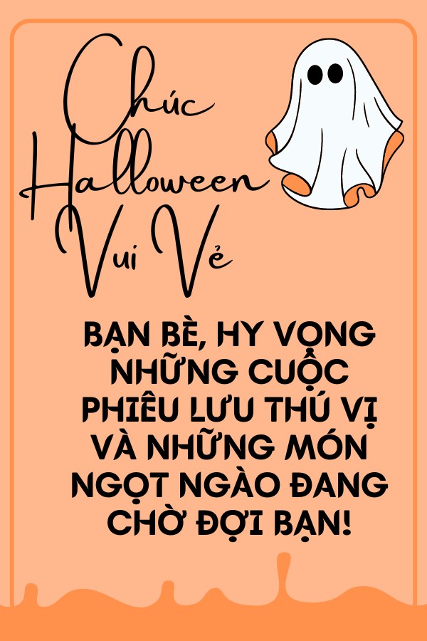 Halloween: Cho Bạn Bè