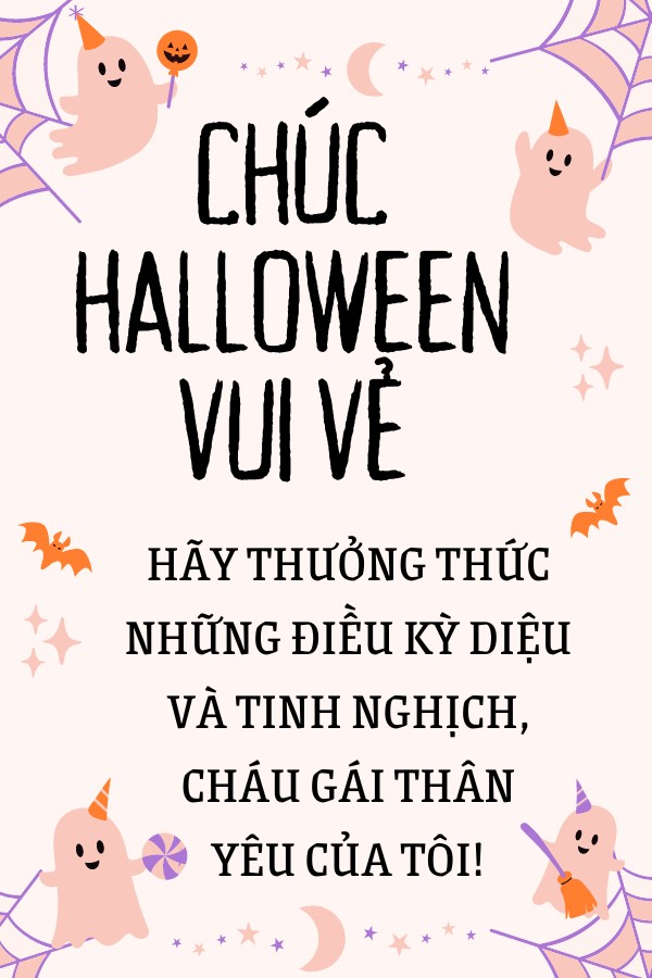Halloween: Cho Cháu Gái