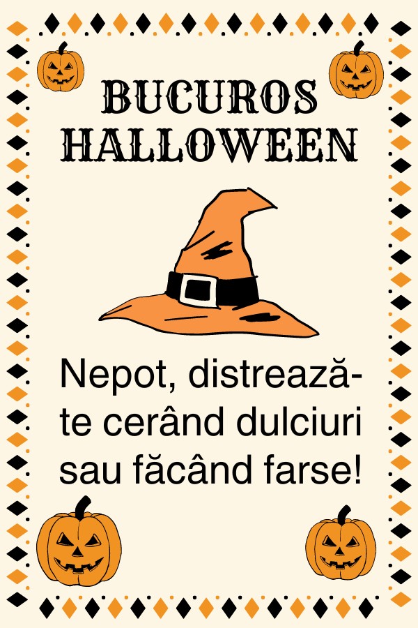 Halloween: Pentru Nepot