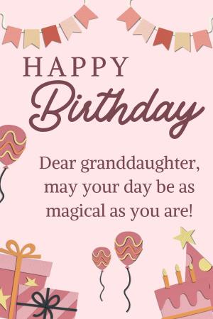 To Granddaughter