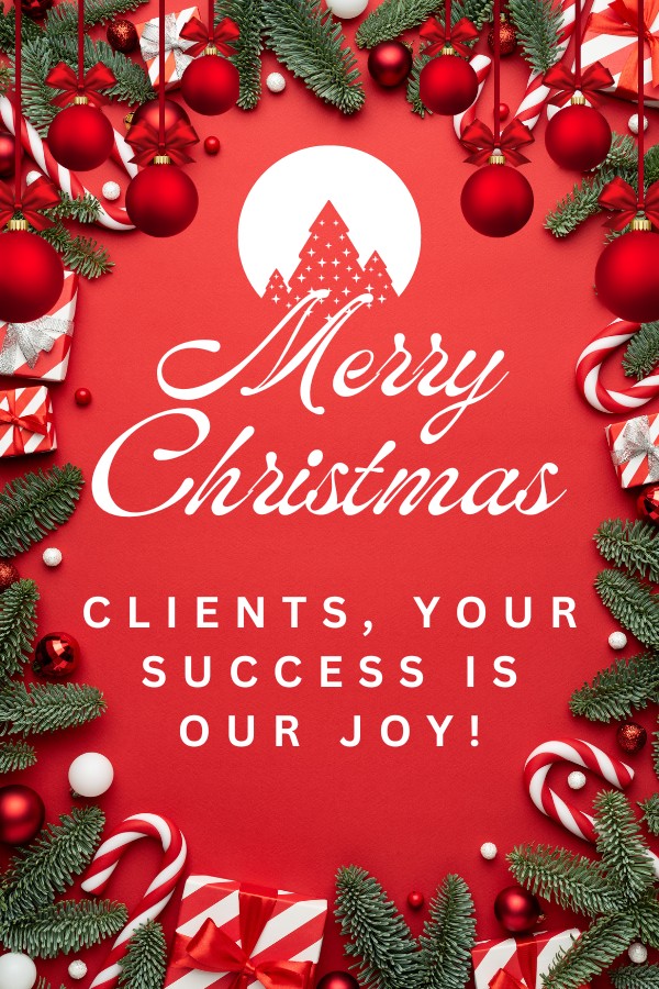 Merry Christmas: To Clients