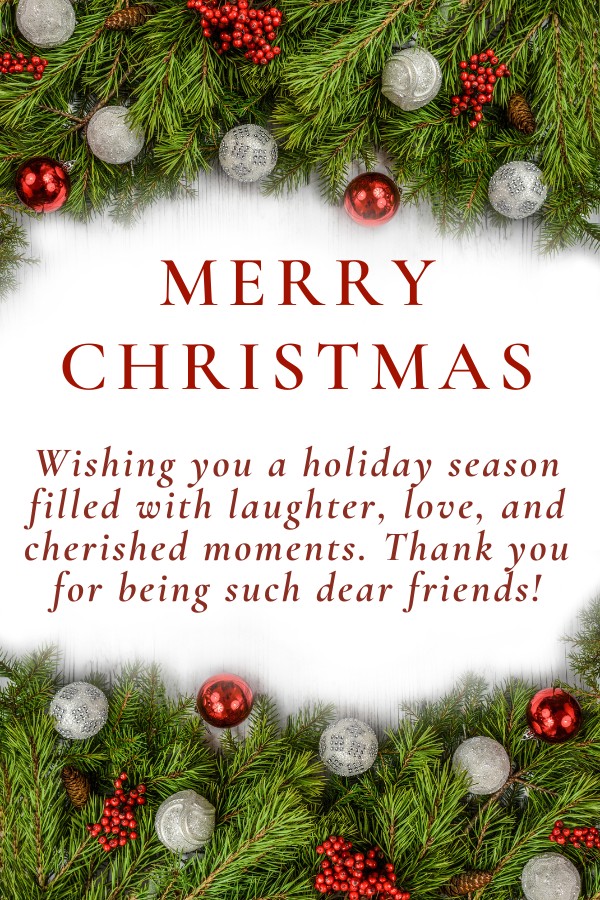 Merry Christmas: For Friends