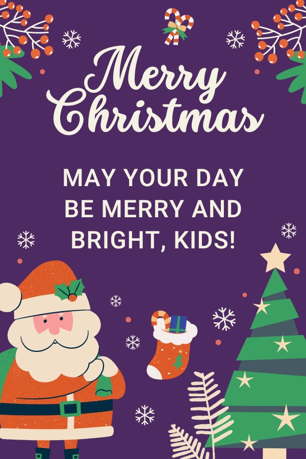 Merry Christmas: For Kids