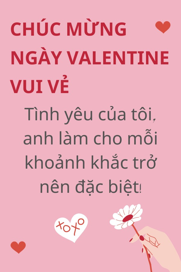 Ngày Valentine: Cho Bạn Trai
