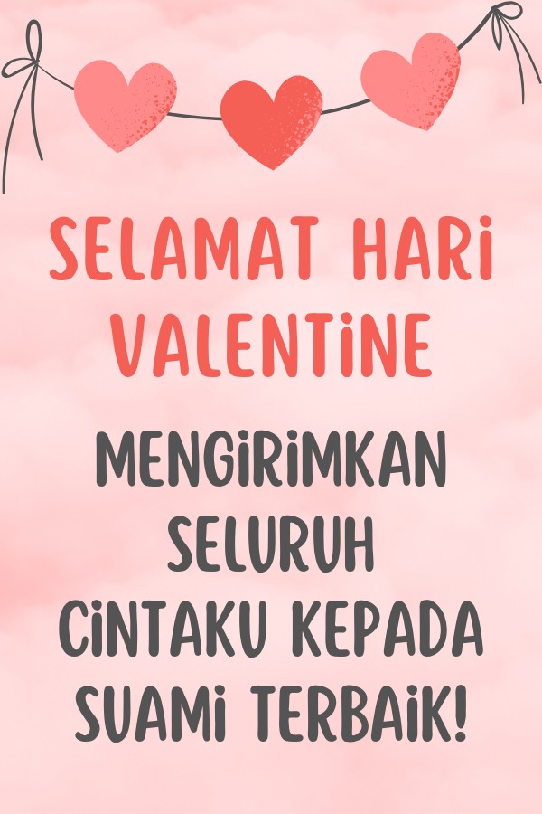 Hari Valentine: Untuk Suami
