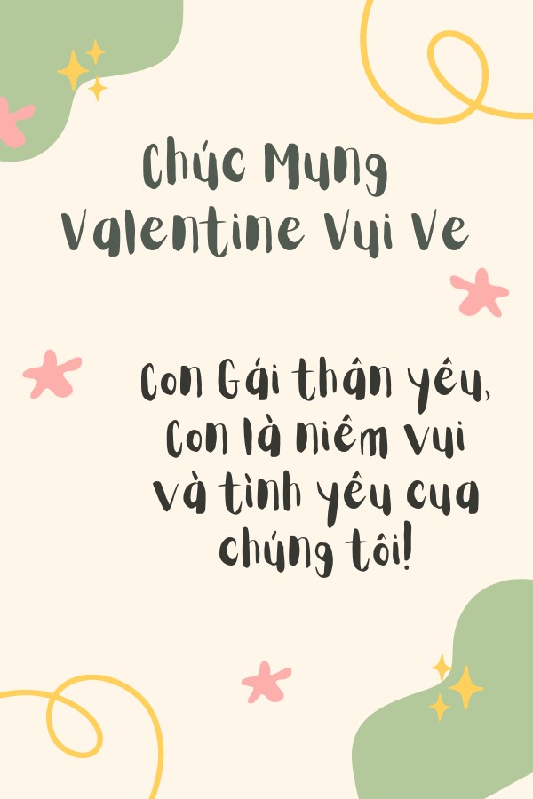 Ngày Valentine: Cho Con Gái