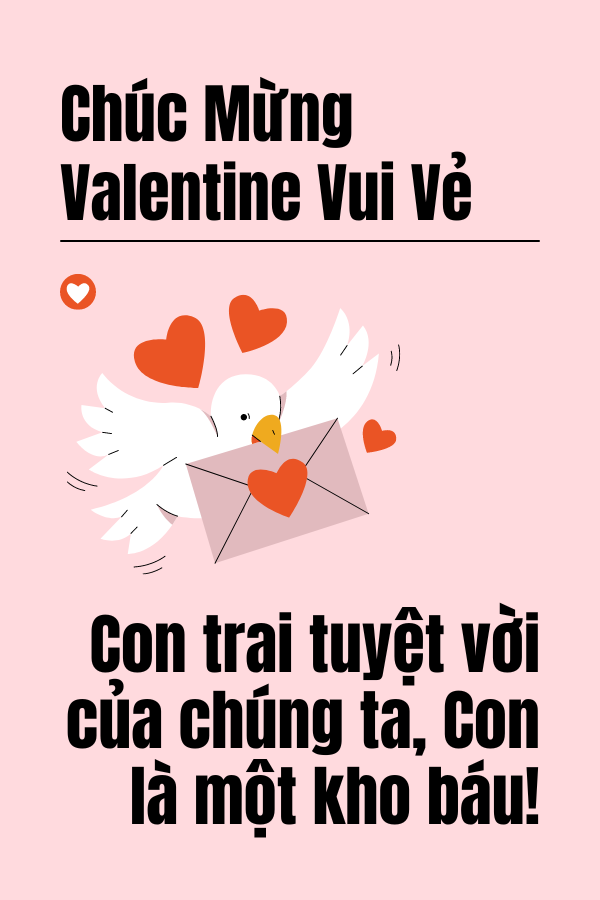 Ngày Valentine: Cho Con Trai