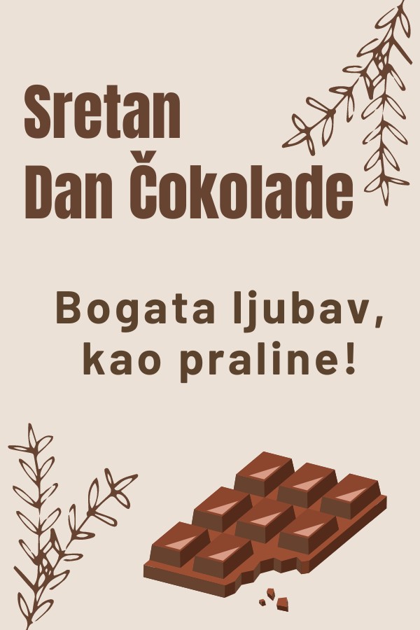Svjetski Dan Čokolade: Za Dečka