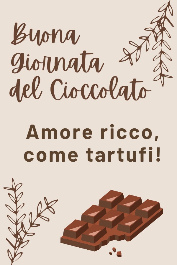 Giornata Mondiale del Cioccolato: Per il Fidanzato
