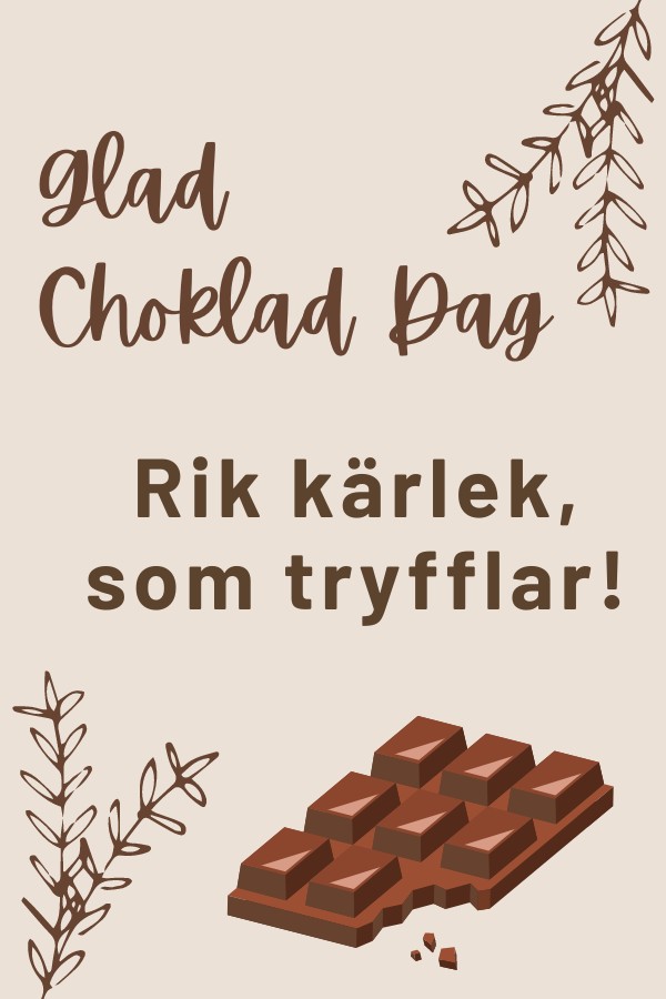 Chokladens Dag: För Pojkvän