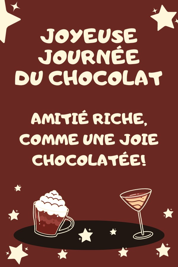 Journée Mondiale du Chocolat: Pour Meilleur Ami