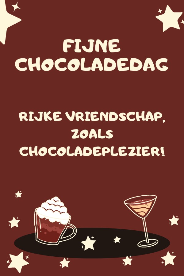 Wereld Chocolade Dag: Voor Beste Vriend