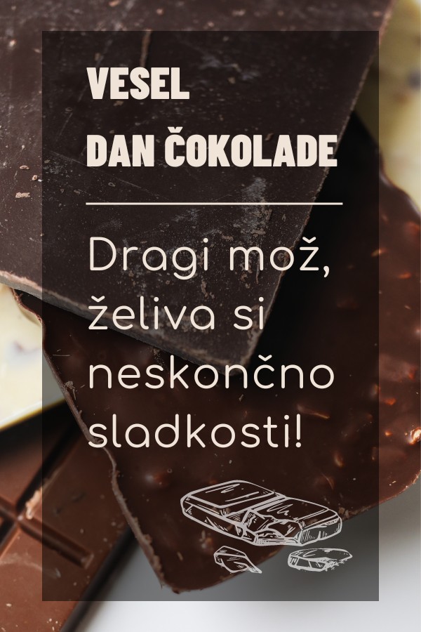 Svetovni Dan Čokolade: Za Moža