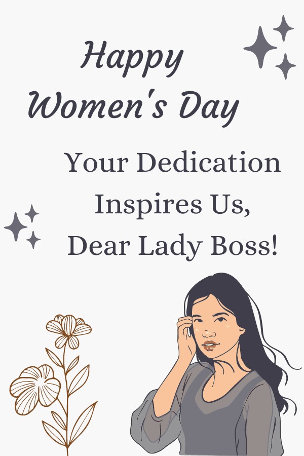 Women's Day: To Lady Boss