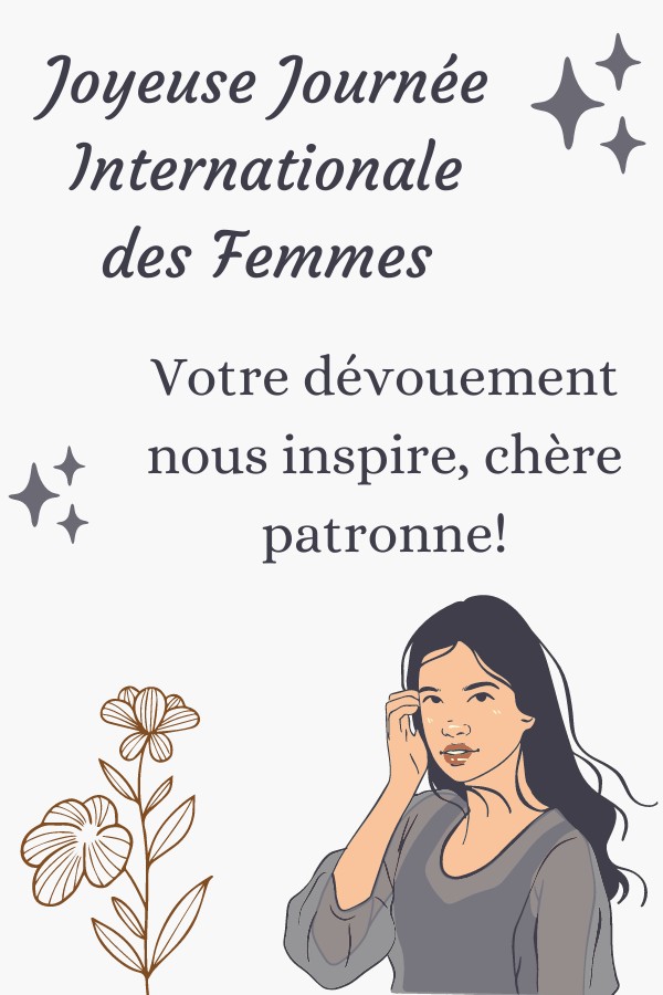Journée des femmes: À la Patronne