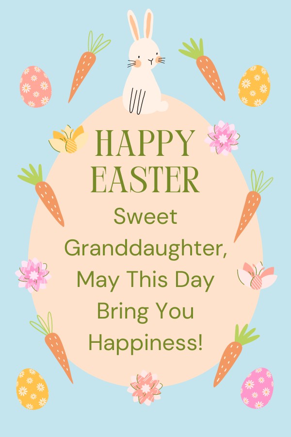 Easter: For Granddaughter