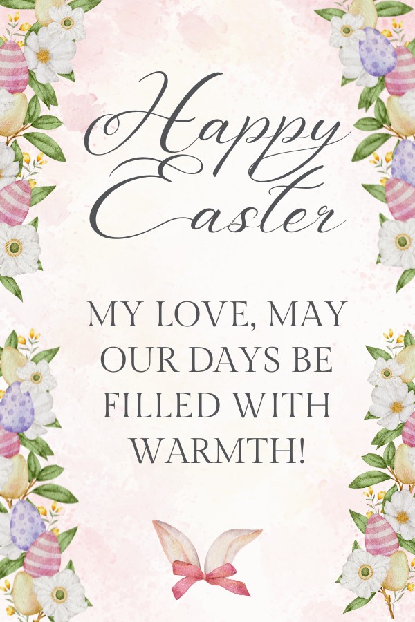 Easter: For Love